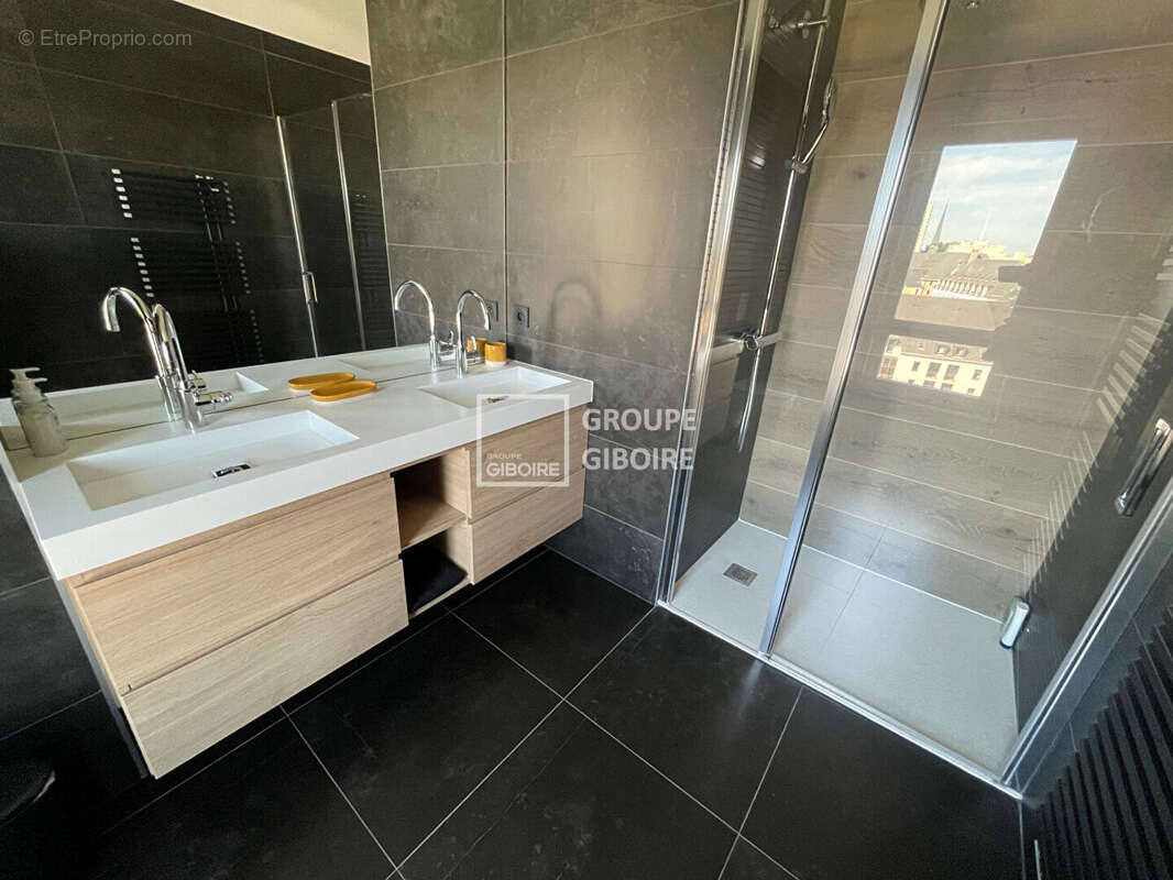 A vendre - groupe giboire - rare et exceptionnel - appartement en dernier étage - rennes mail mitterrand - appartement  d'enviro - photo 8