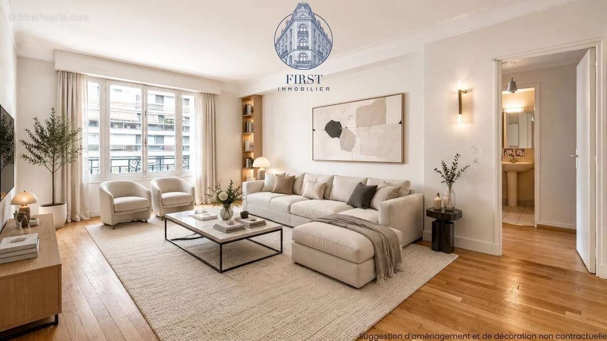 Exclusivité – paris 16e – place mexico – appartement familial traversant avec balcon - photo 2