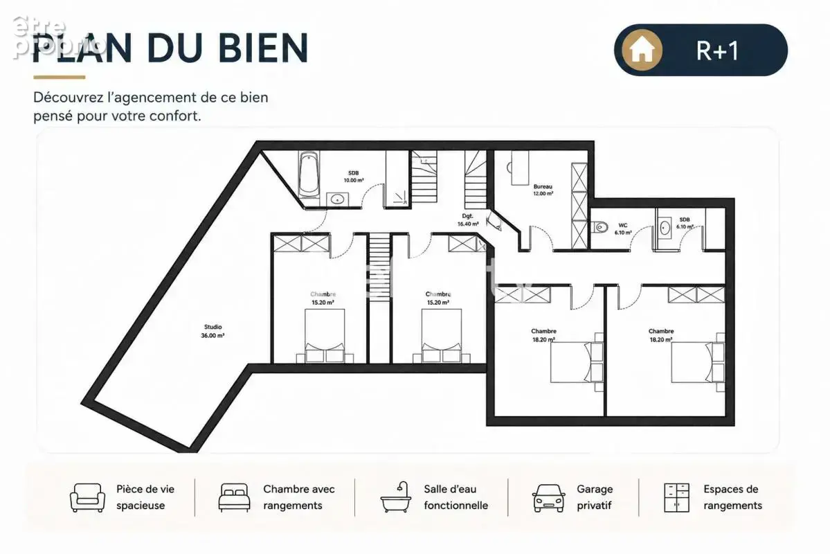 Maison 8 pièces 260 m² à vendre à Chereng (59152) - photo 7