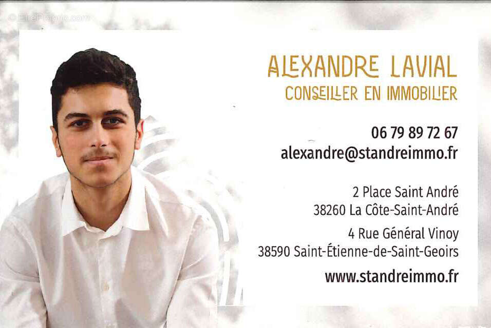 Appartement à LA COTE-SAINT-ANDRE