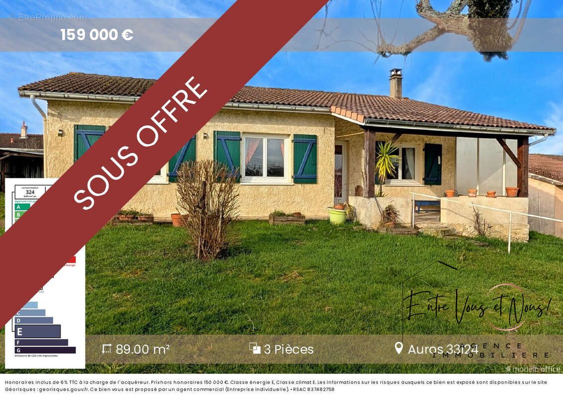 Maison à AUROS