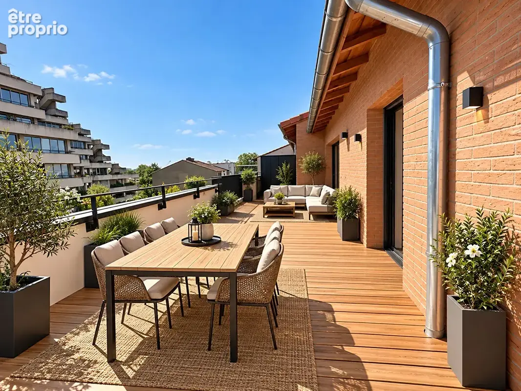Appartement Toulouse 5 pièces de 110m² + 55m² de terrasses ! QUARTIER SAINT-MICHEL - photo 2