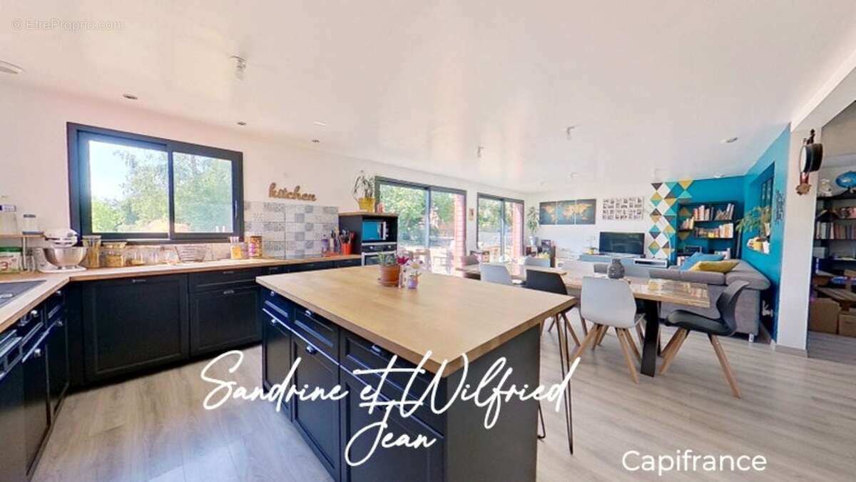 CHARLEVAL – Maison d'architecte 2018  155 m²  Suite parentale  DPE A/A  Garage 39 m²  Vue campagne - photo 7