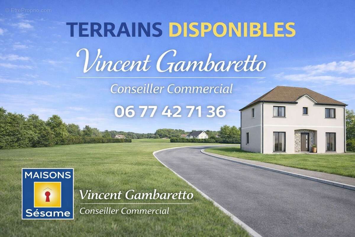 Terrain à BOUSSY-SAINT-ANTOINE