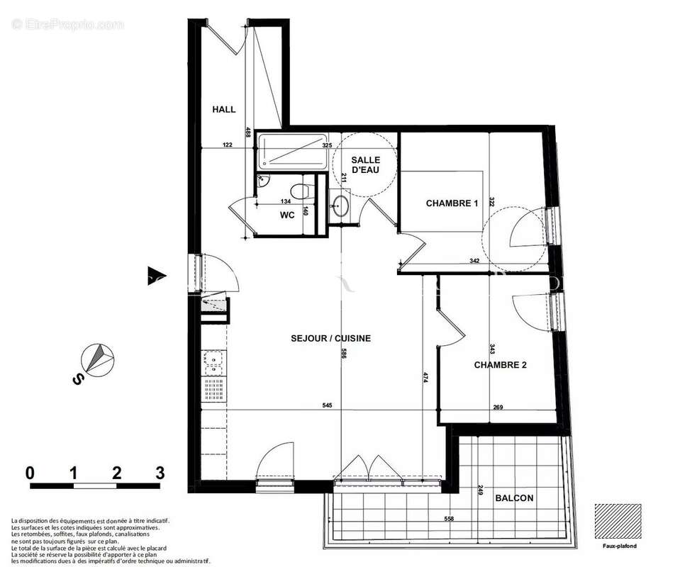 Appartement à VILLENEUVE-LOUBET