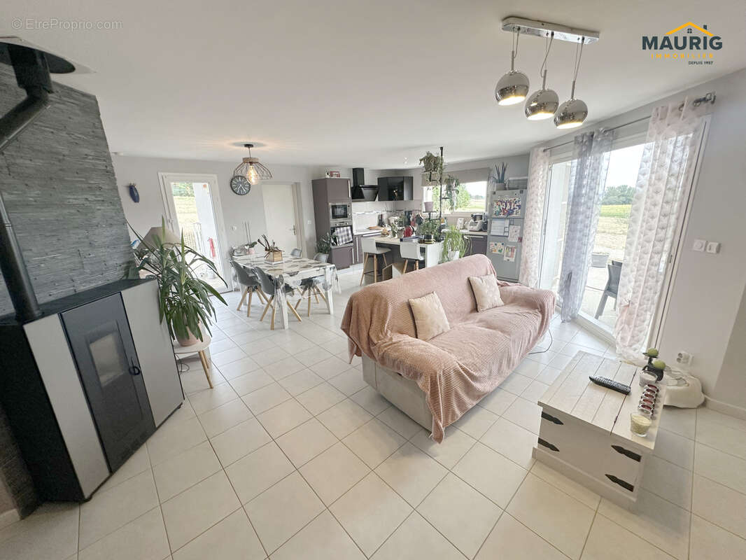 Maison 100 m2 de plain-pied 3 chambres - 47350 - photo 2