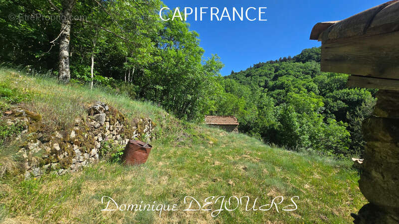 ALBON-D'ARDECHE (07) - Maison en pierres dans un hameau retiré, calme et paisible - 176m² habitable - grange à rénover - terrain - photo 10