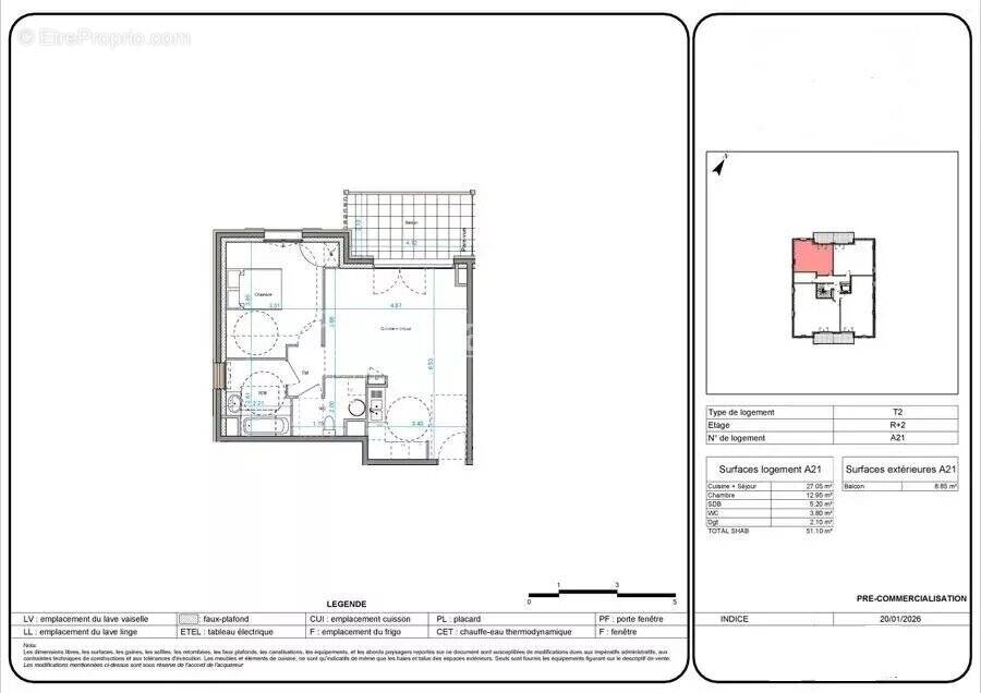 Appartement à PRAZ-SUR-ARLY