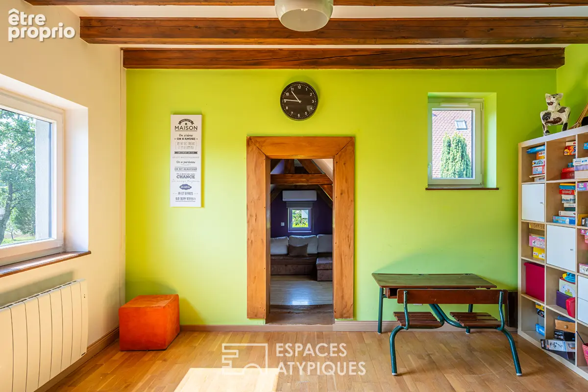 Maison de caractère avec piscine et jardin arboré - photo 16