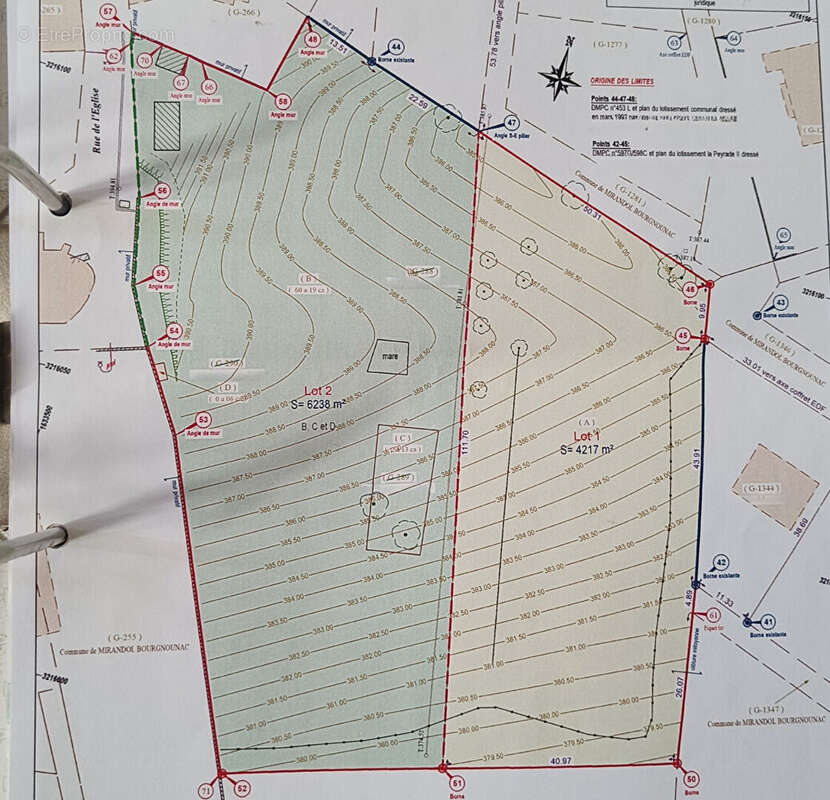 Terrain constructible de 4217 m²  à Mirandol Bourgnounac - photo 6