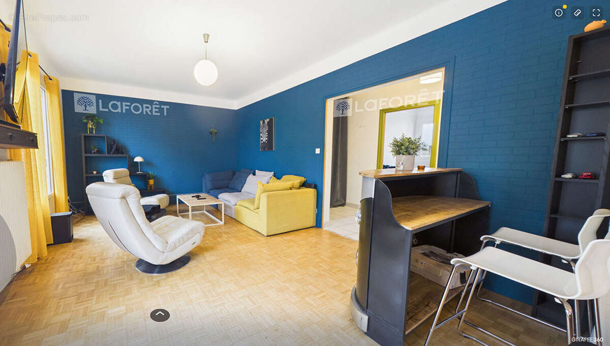 Appartement Quimper 5 pièce(s) 97,2 m2 - photo 2