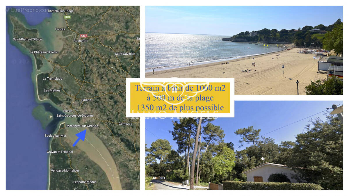 Terrain à MESCHERS-SUR-GIRONDE