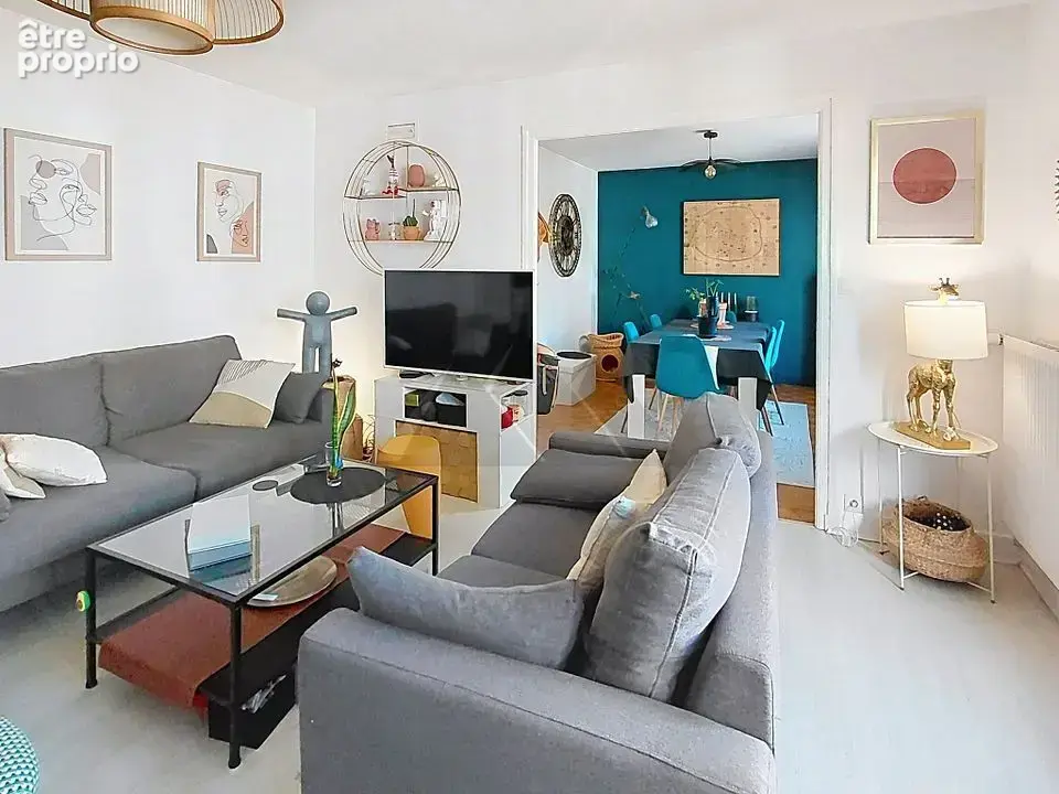 A vendre quimper l'odet  appartement 3 pieces 80m2 - photo 2