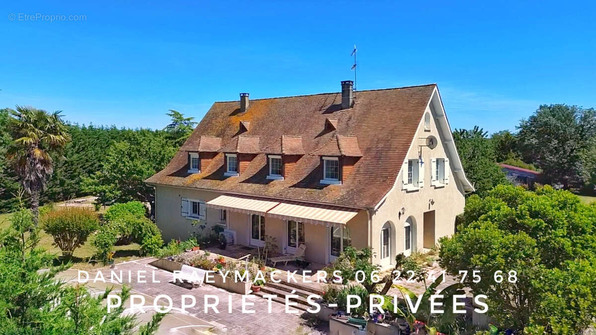 Maison périgourdine 260 m² 6 ch  terrain 8 550 m²  Beaupouyet - photo 3