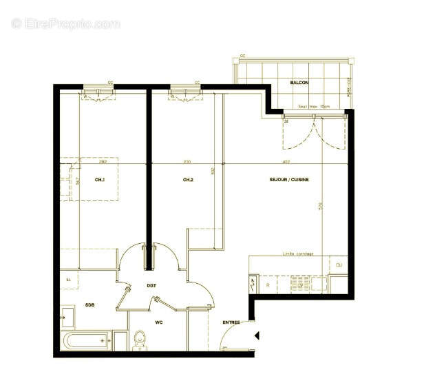 Appartement à LE BLANC-MESNIL