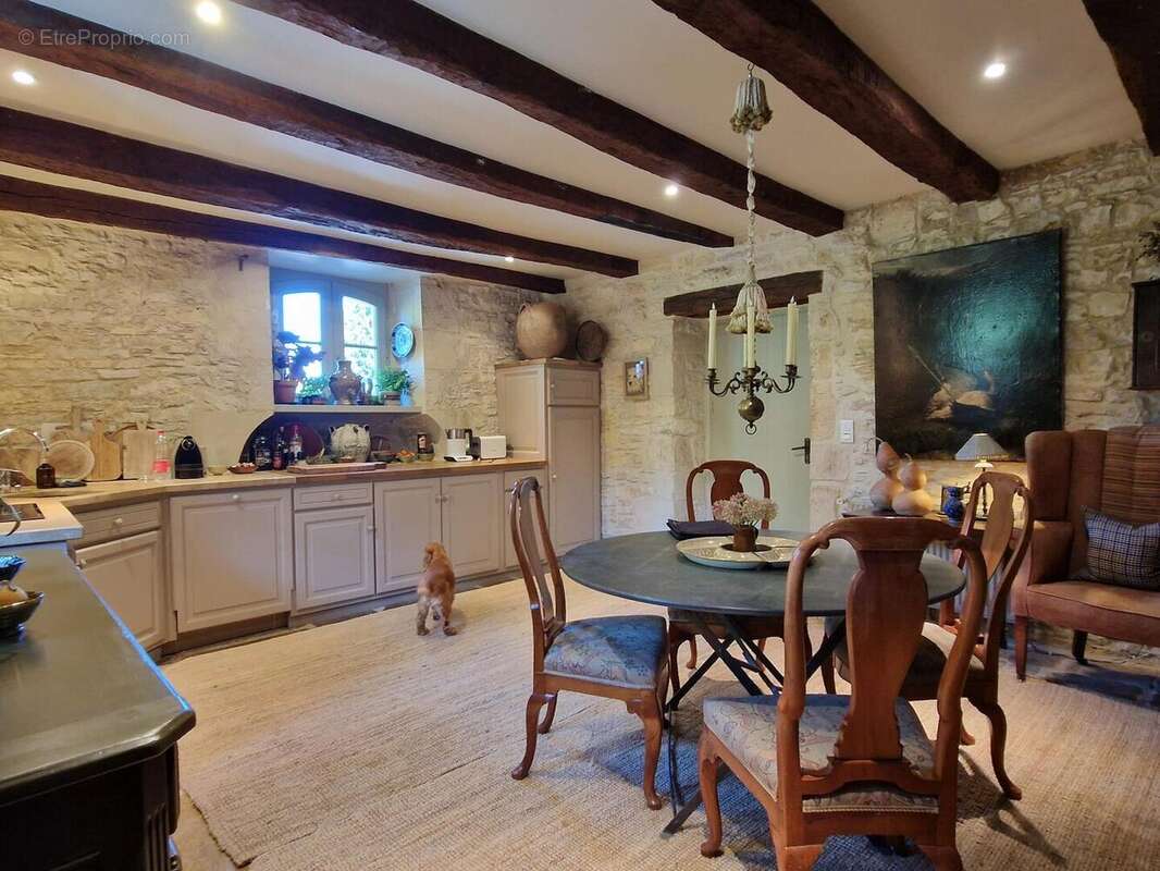 Demeure de charme avec Patio, piscine, tour au toit de lauze et jardin bucolique. - photo 7