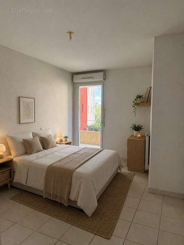 Chambre 1 - Appartement à MONTPELLIER