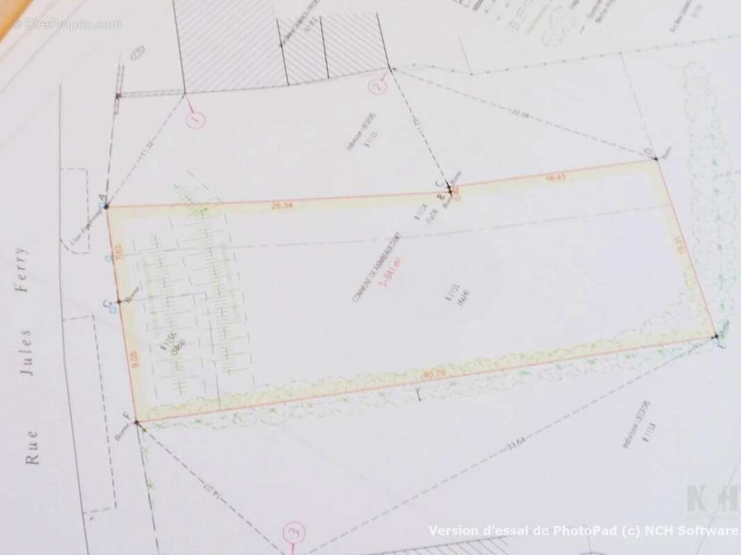 Terrain à RAIMBEAUCOURT