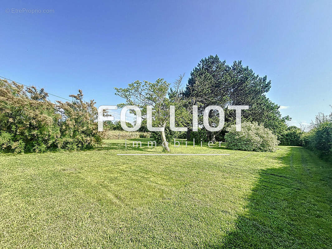 Terrain à BRICQUEVILLE-SUR-MER