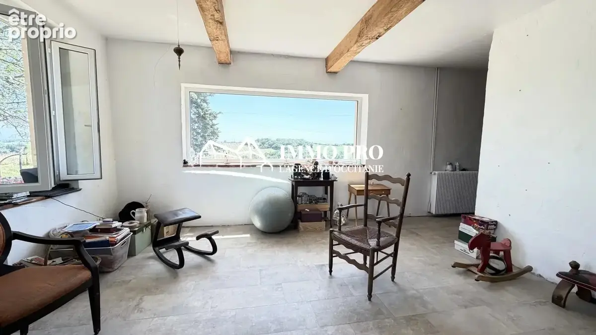 Vue Pyrénées - Maison de campagne, dépendances & 5 hectares - photo 4