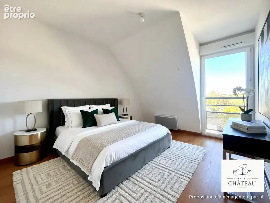 T3 en Duplex avec balcon et stationnement - photo 4