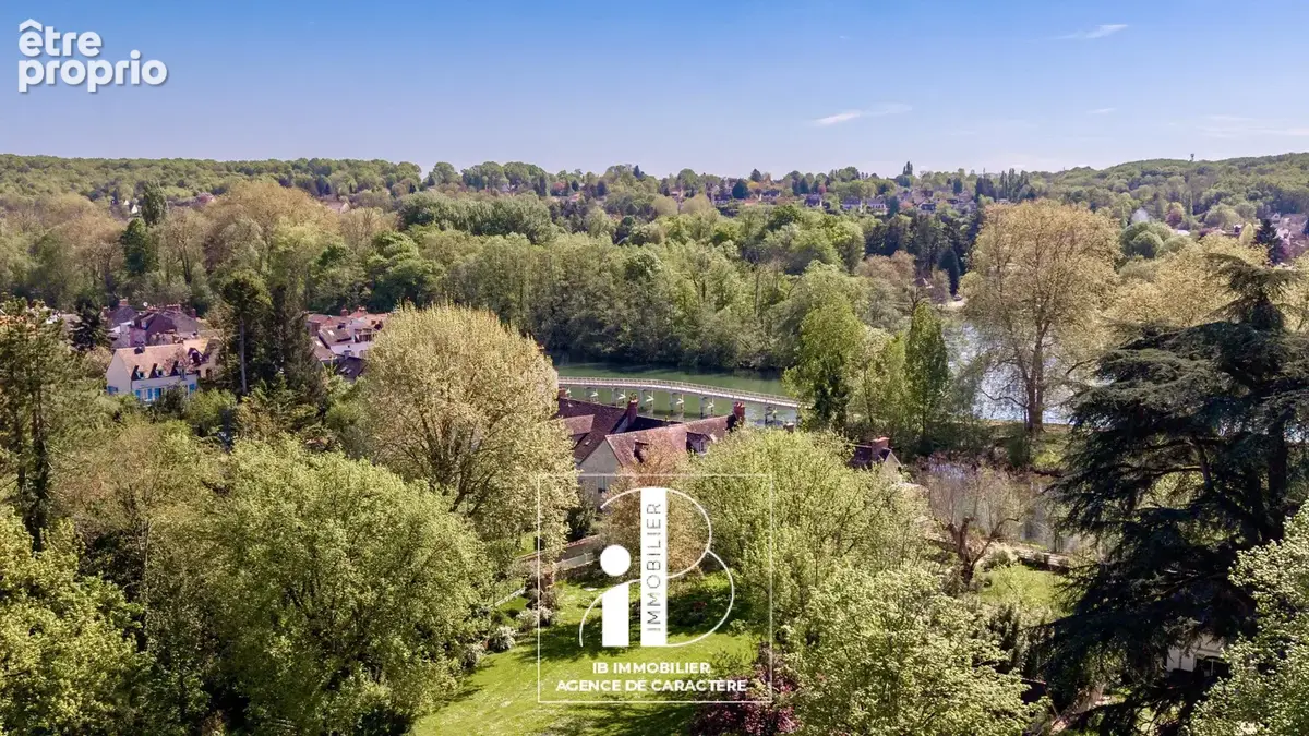 Samois sur seine – propriété de charme 238m² – vue seine - photo 21