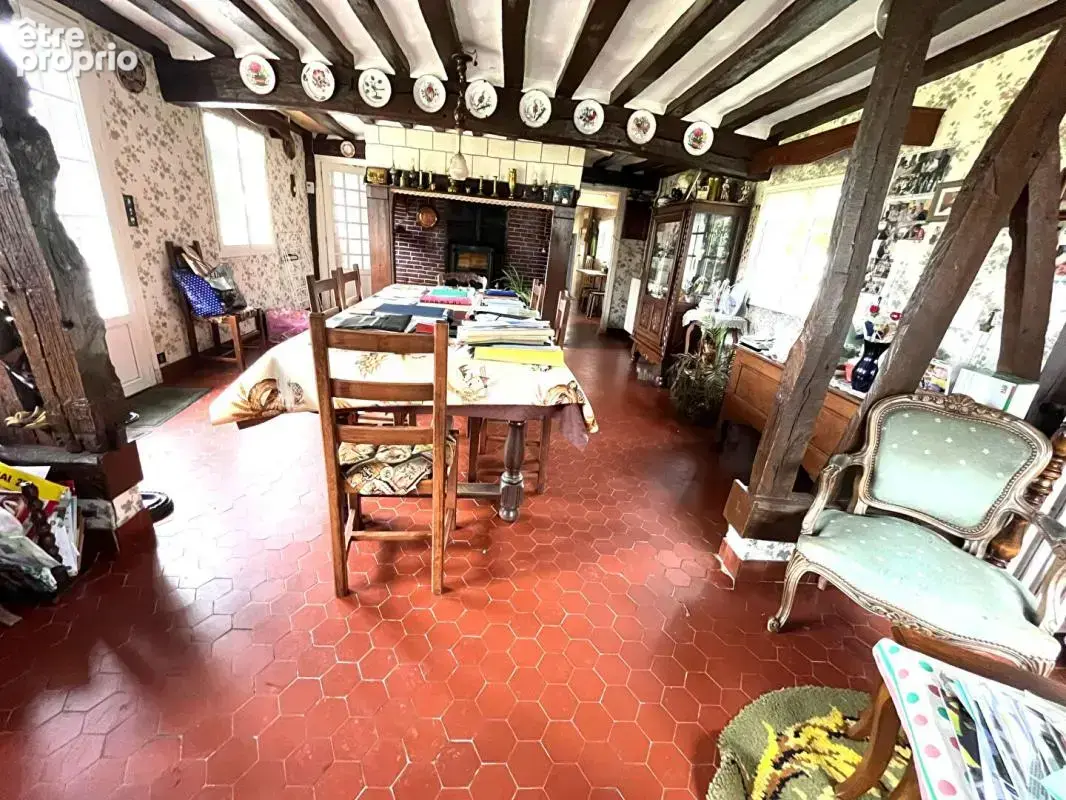 Fermette ancienne 5 pieces 80m2 dependance 90m2 - photo 4