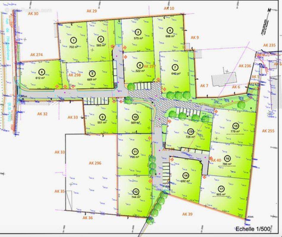 Terrain à LALOUBERE