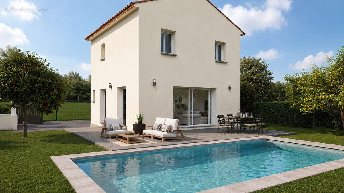 À vendre   Terrain avec Maison de 90 m2 avec 3 chambres sur un terrain de 480 m2 à Gap - photo 3