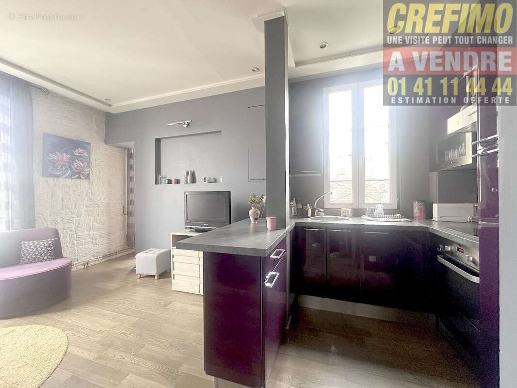 Exclusivité  appartement 2 pièces lumineux, calme et sans travaux dans un environnement recherché- agence immobilière crefimo - photo 3