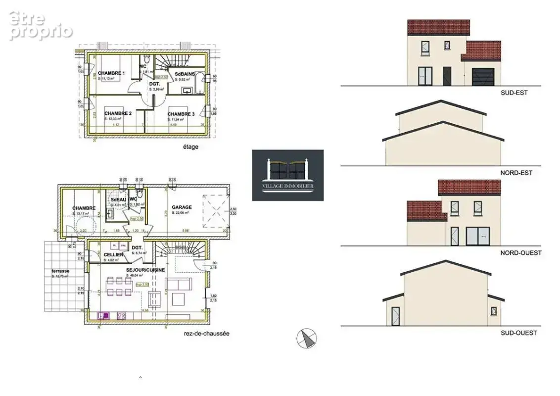 TOUSSIEU - Maison de type 5 duplex - photo 3