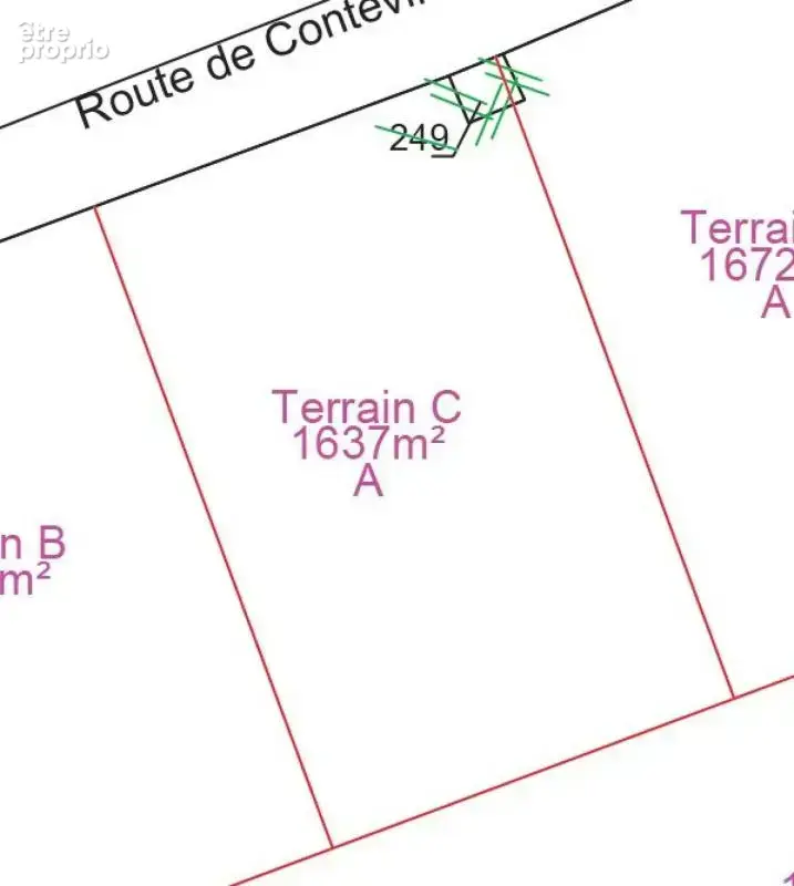 Terrain constructible 1637 m2 - photo 3