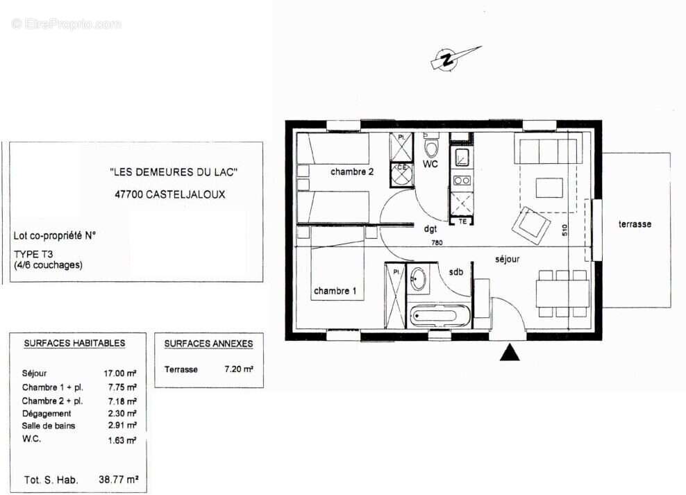 Maison à CASTELJALOUX