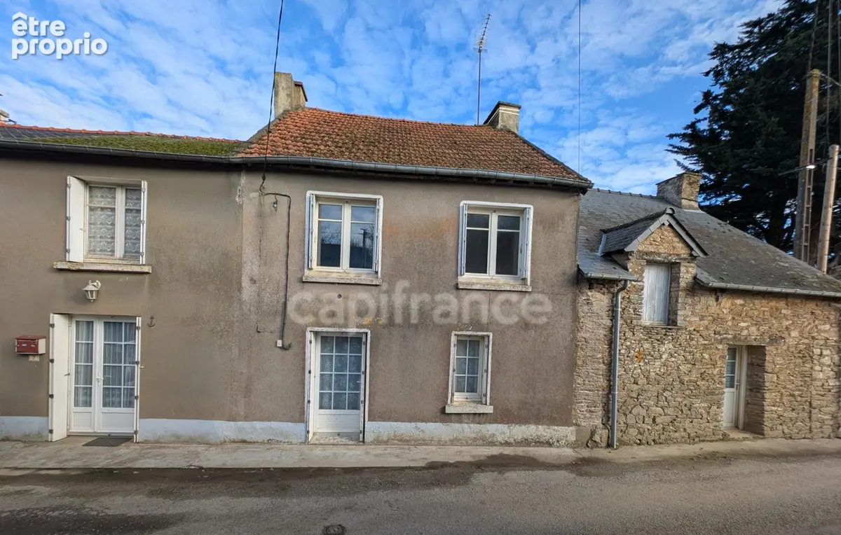 Maison mitoyenne en pierres à rénover avec 2 hectares de terrain plat à Carentoir – Idéal chevaux et projets nature.” - photo 2