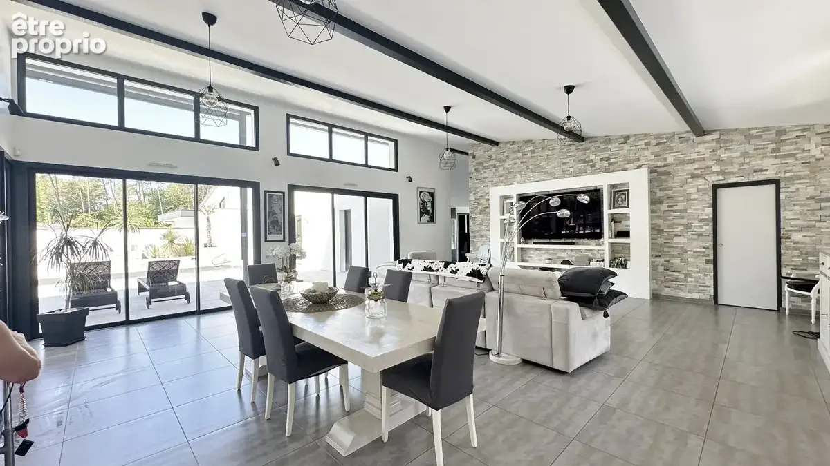 Maison d'architecte contemporaine de plain-pied à 10 minutes de capbreton et hossegor - photo 5