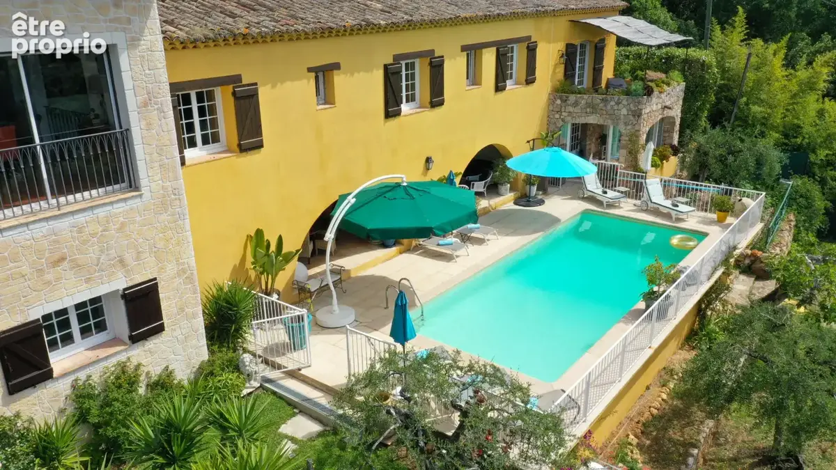 Bastide vue mer 280 m² avec piscine peymeinade limite grasse st françois - photo 21