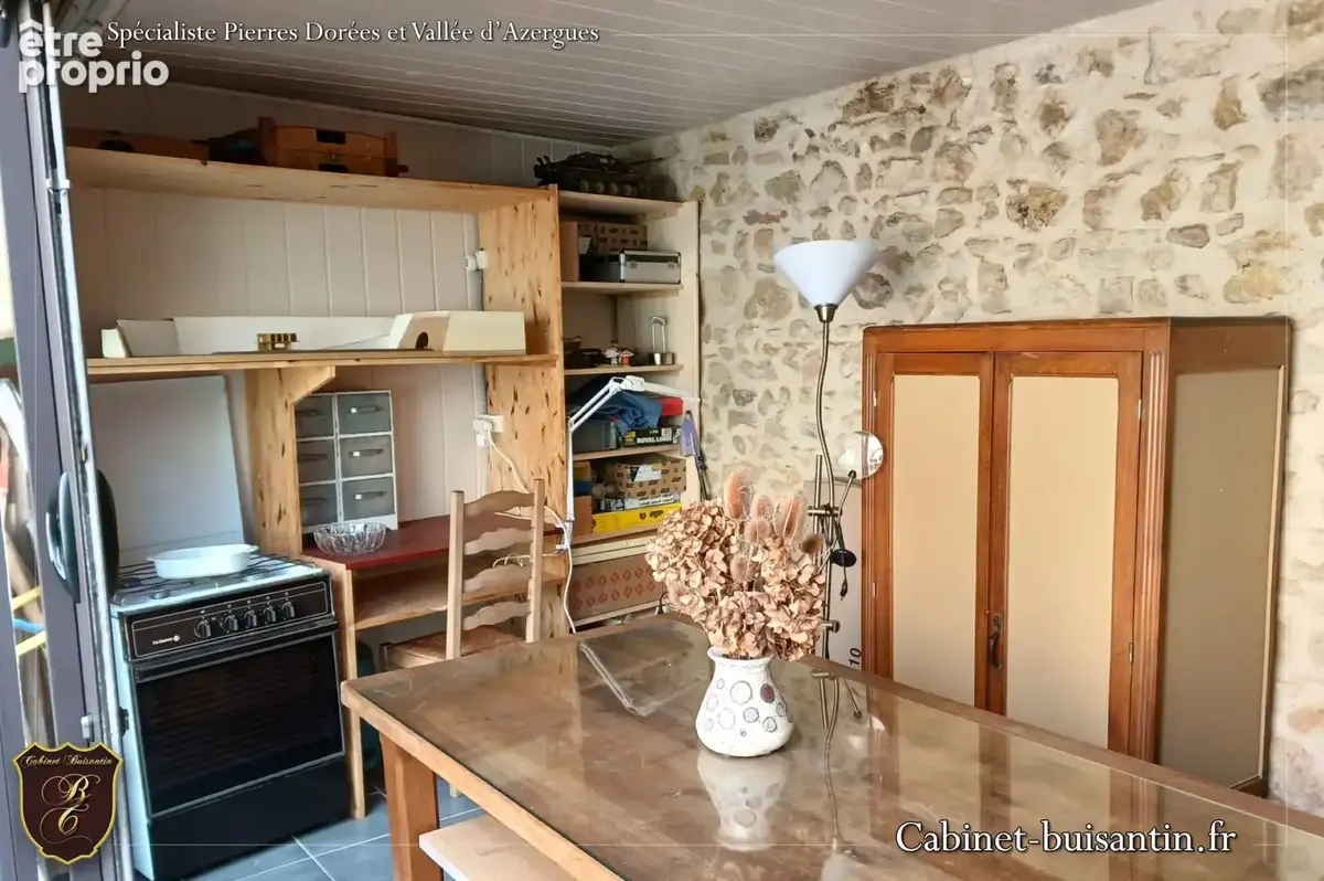Maison de village en pierres avec terrasse et cour - photo 7