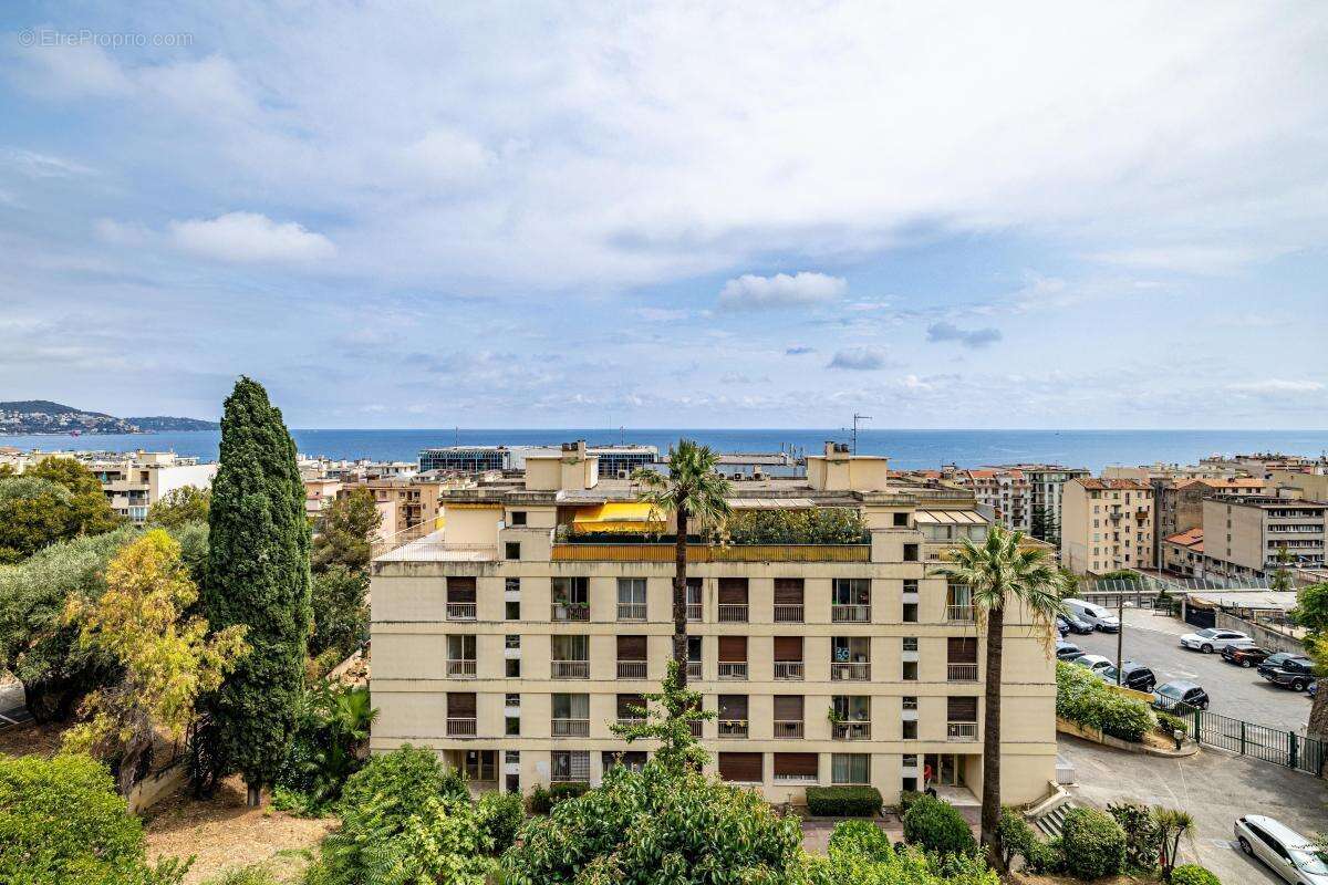 NICE Fabron 3P 78m² terrasse vue mer cave stationnement collectif - photo 16