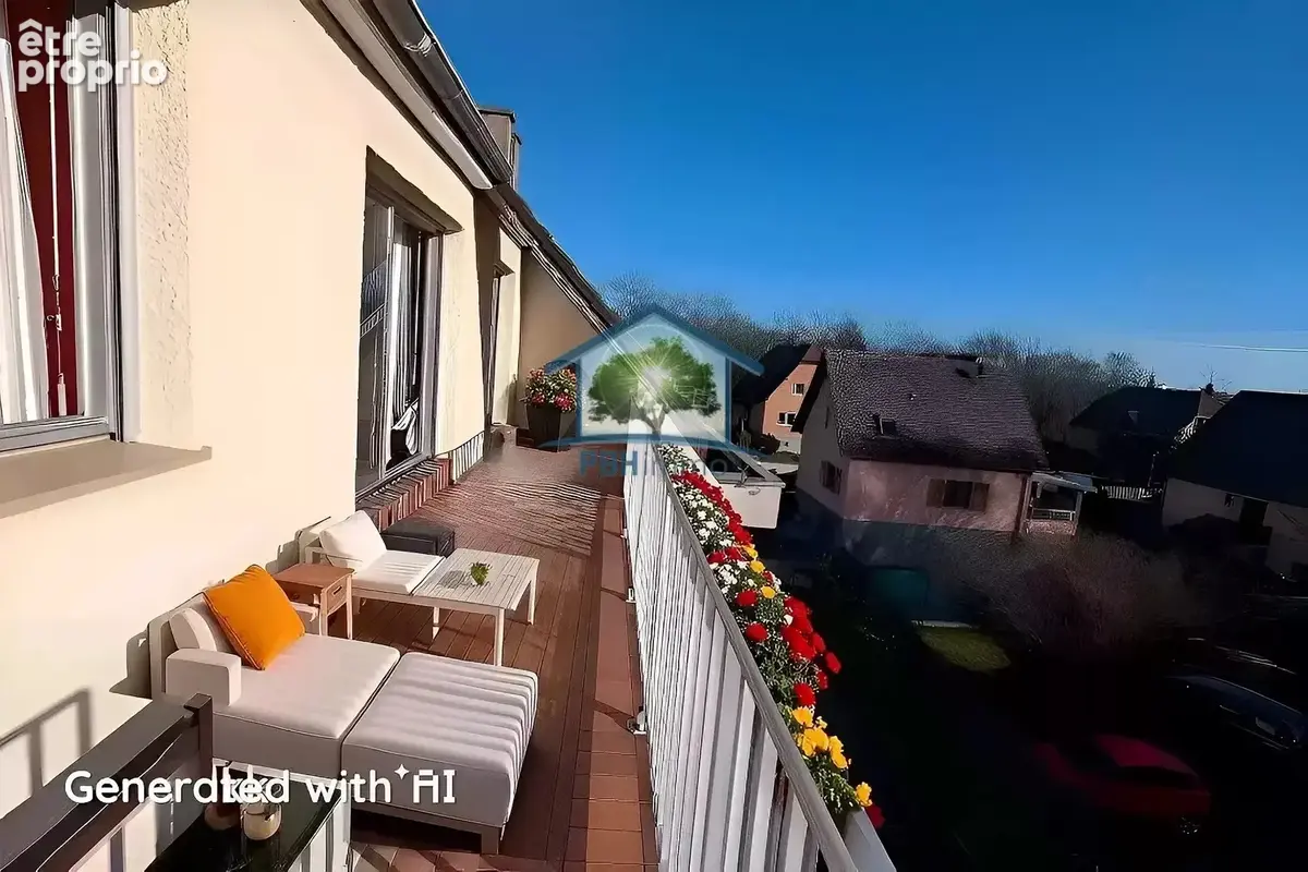 OSTWALD (67) - Appartement T3 de 72 m² au 3ème et dernier étage avec ascenseur et terrasse - photo 3