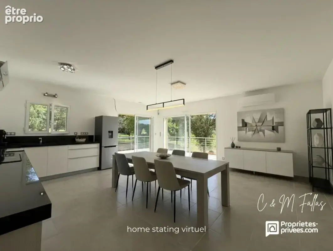 Villa 120 m² , garage 126 m², vue imprenable sur le Ventoux et les monts environnants - photo 8