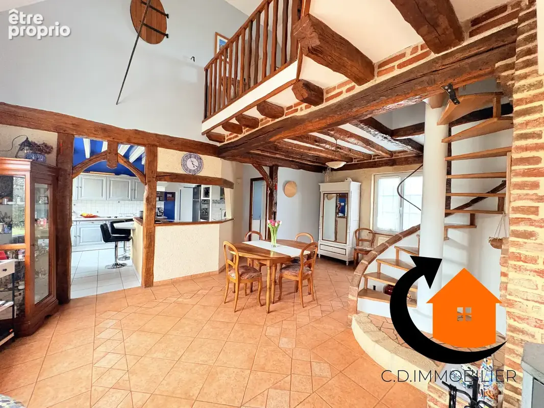 Magnifique longère en ardoise de 150 m2 avec piscine chauffée à MITTAINVILLIERS ! - photo 5
