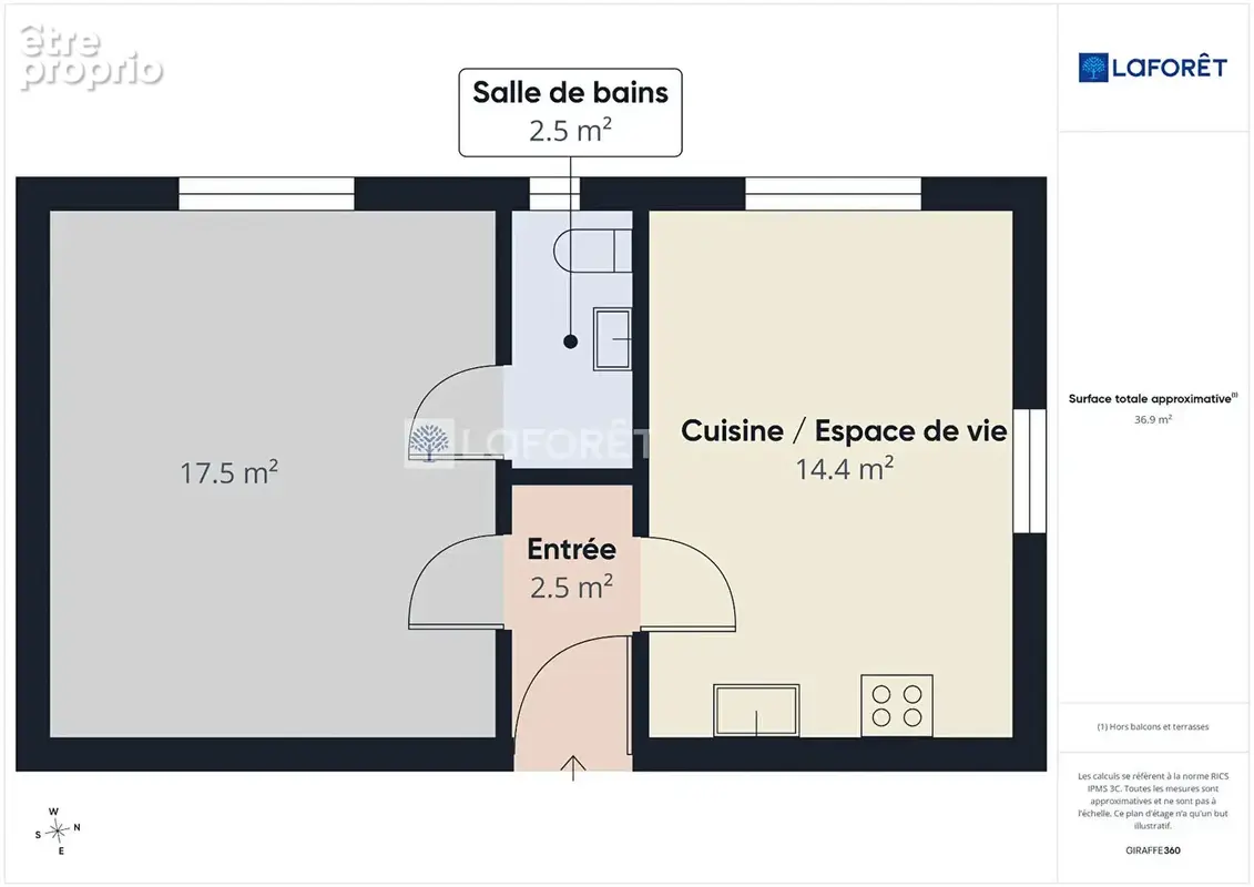 Maison Pont L Abbe 2 pièce(s) 38 m2 - photo 8