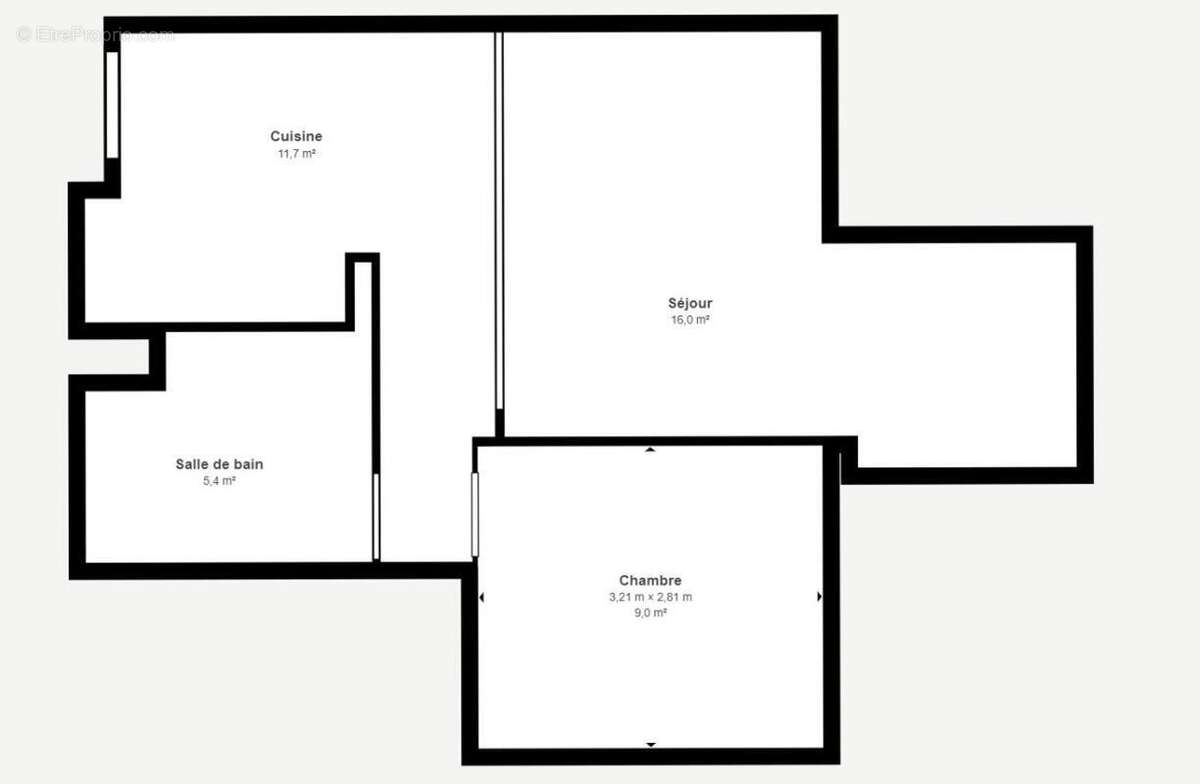 Appartement type t2 avec parking à 5 minutes du métro - photo 7