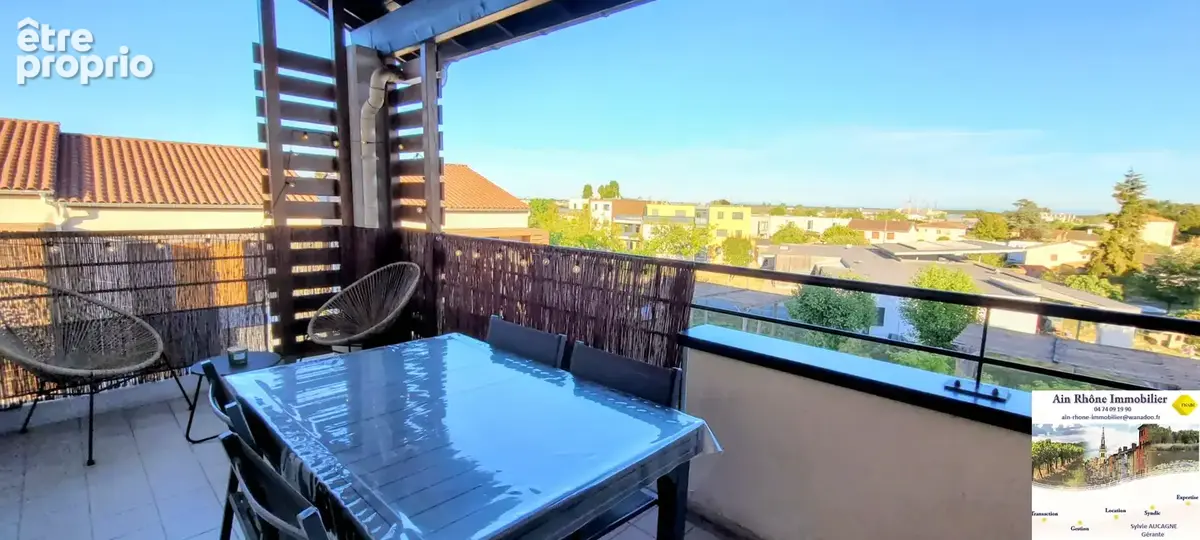 MACON SUD proche gare TGV et autoroute Bel appartement T3 avec terrasse et stationnement - photo 8