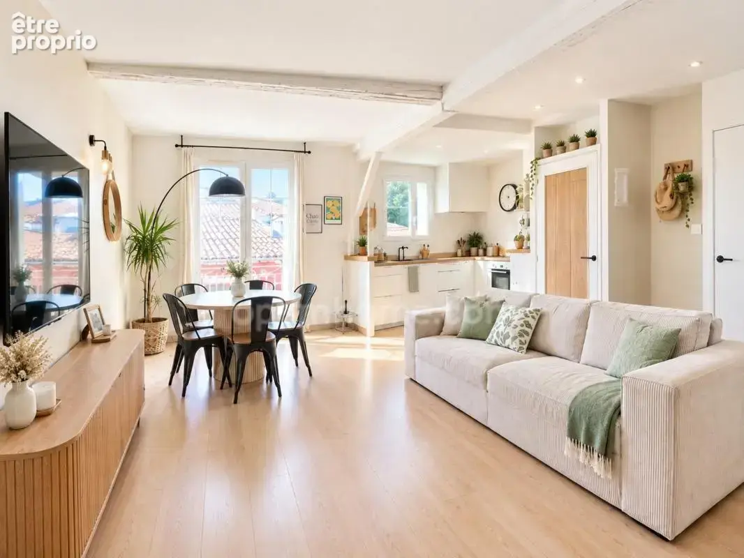 Maison T3 rénovée de 109m² avec studio indépendant, extérieur et potentiel locatif – PINET (34) - photo 3