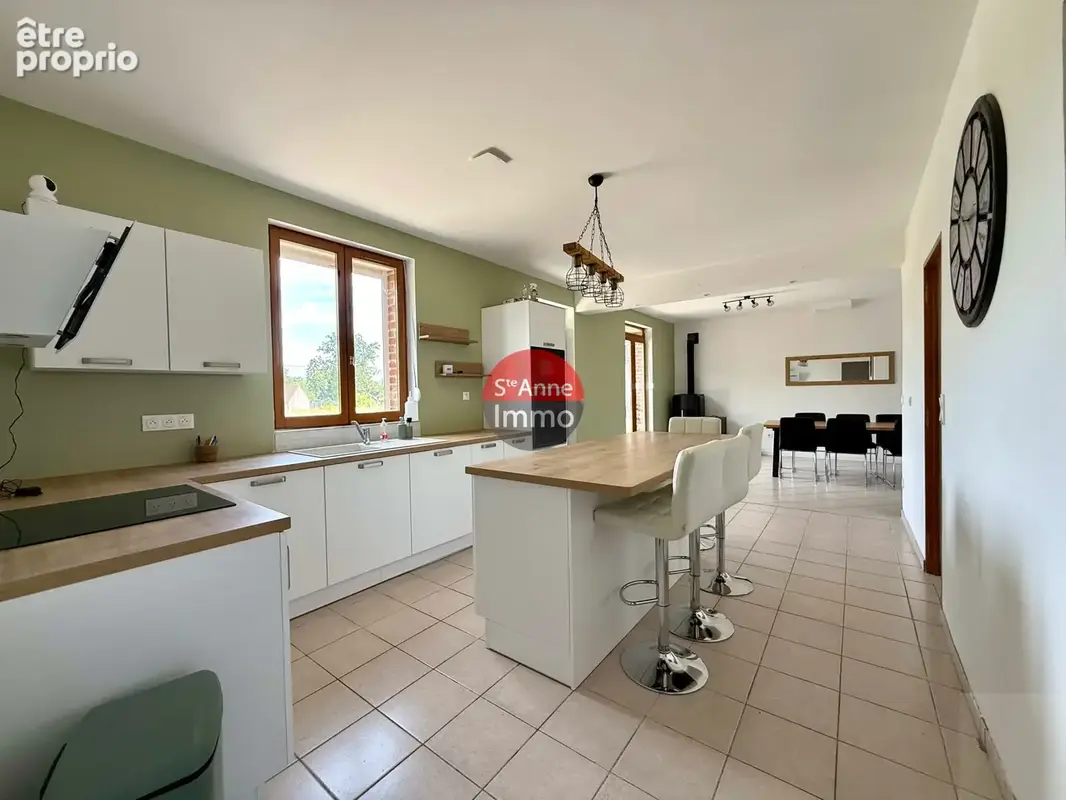 Liancourt fosse - 120m2 - autonomie de plain pied - 3 chambres - 1 bureau - garage - dependances - cave - jard - photo 5