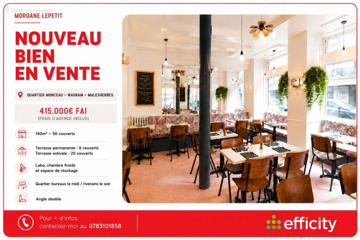 Commerce à PARIS-17E