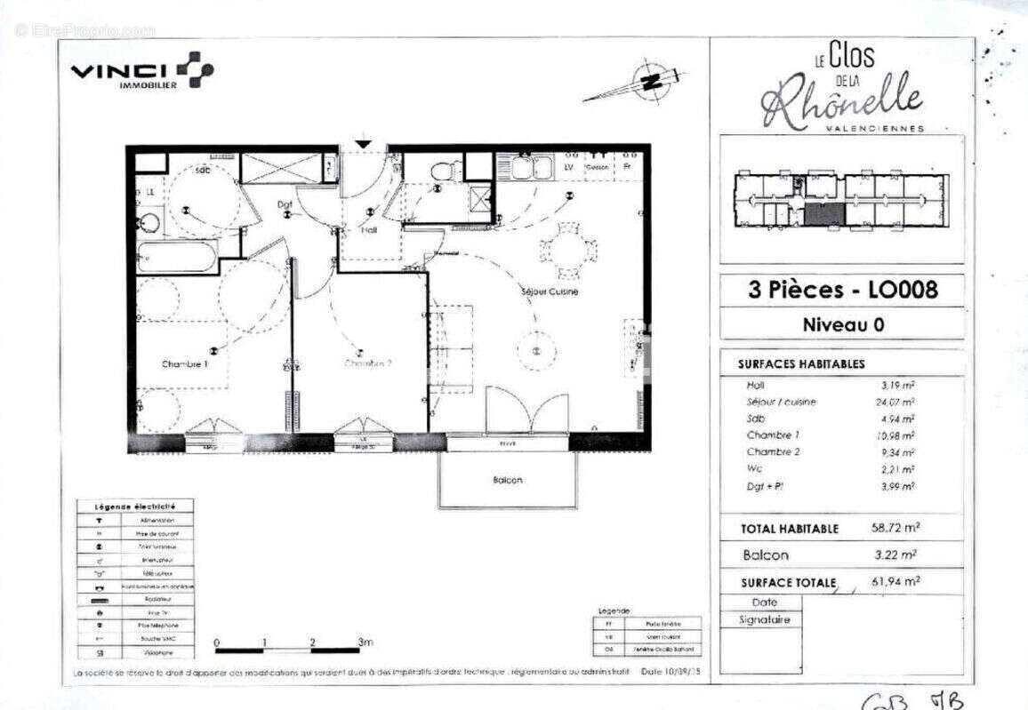 Appartement à VALENCIENNES