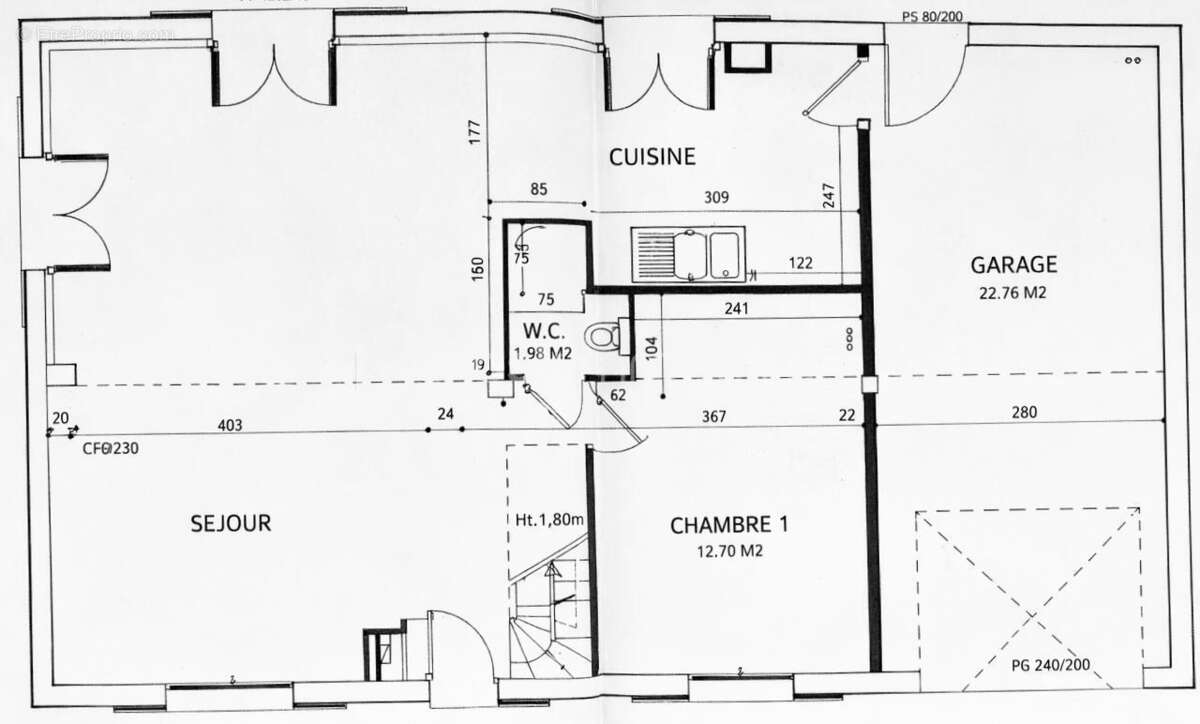 Maison à D'HUISON-LONGUEVILLE