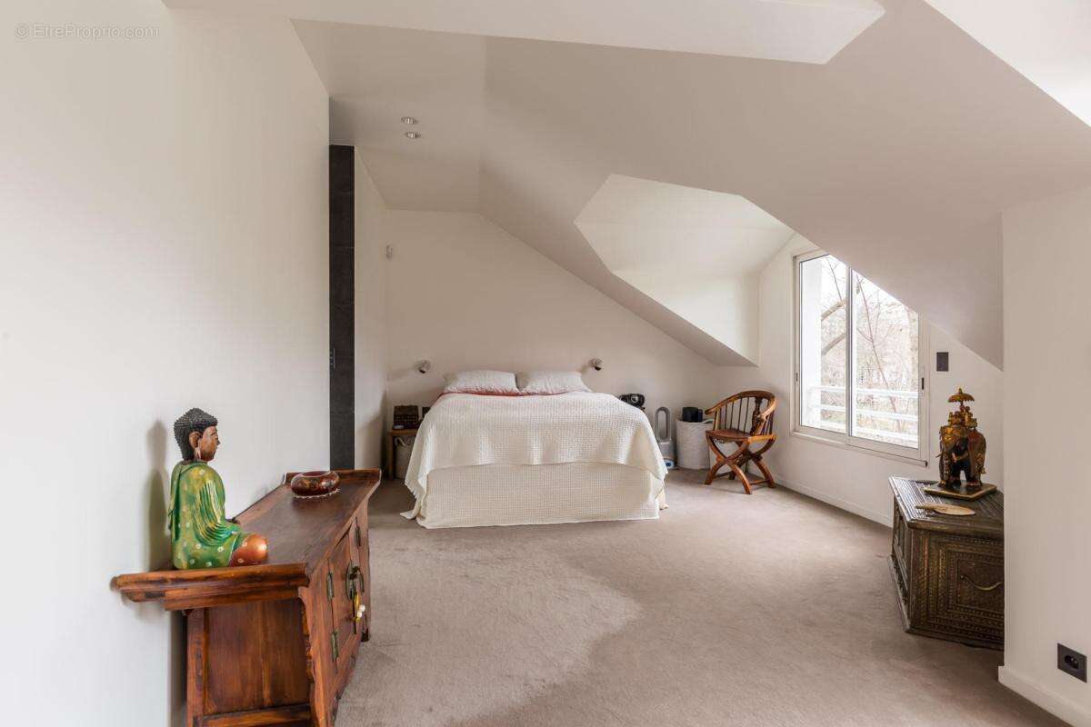 Neuilly-sur-seine / ile de la jatte - exceptionnelle maison 200 m2 habitable / jardin et terrasse - photo 11